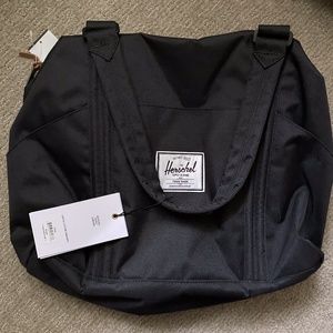 NWT Herschel STRAND Black Bag